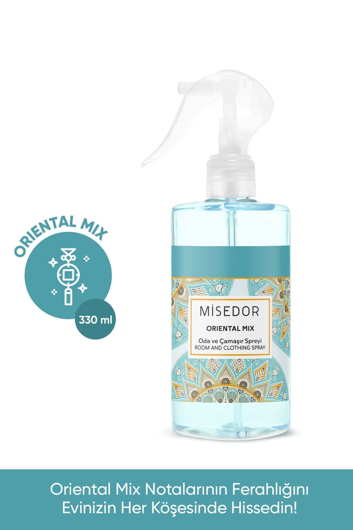 Misedor Oriental Mix Room and Laundry Perfume 330 ml 1