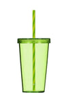 Herevin 660 Cc Straw Cup Green Color 1