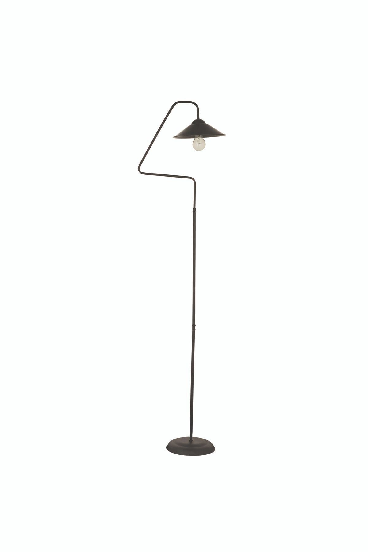 Apliqa Helga Black Modern Design Retro Metal Floor Lamp 3