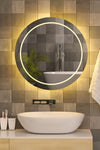 meDDex Decorative 60 Cm Channel LED Wall Mirror 1