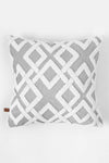 HAMUR Bohemian Special Design Punch Pattern Decorative Pillow Cover Mila Gray 2