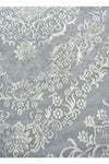 Nur Home Blue Gray Patterned Sponge Velvet Elastic Kitchen Living Room Carpet Cover Nrh 48 2