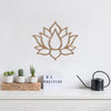 Decorative Metal Wall Accessory Lotus Flower 1 - Copper Copper 891TNL1621 1