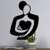 Decorative Metal Wall Accessory Love Black 891TNL1984 1