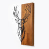 Decorative Wooden Wall Accessory Red Deer 1 Walnut
Black 891TNL2350 5