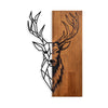 Decorative Wooden Wall Accessory Red Deer 1 Walnut
Black 891TNL2350 6