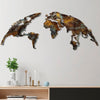 Decorative Metal Wall Accessory World Map Medium - 3 Multicolor 891TNL2435 1