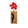 Decorative Wooden Wall Accessory Banksy - 17 Walnut
Black 891TNL3150 9