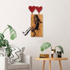 Decorative Wooden Wall Accessory Banksy - 18 Walnut
Black 891TNL3151 2