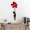 Decorative Metal Wall Accessory Banksy - 11-1 Red
Black 891TNL3271 1