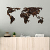 Decorative Metal Wall Accessory World Map 25 Multicolor 891TNL3295 1