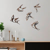 Decorative Metal Wall Accessory Birds-2 Multicolor 891TNL3303 2