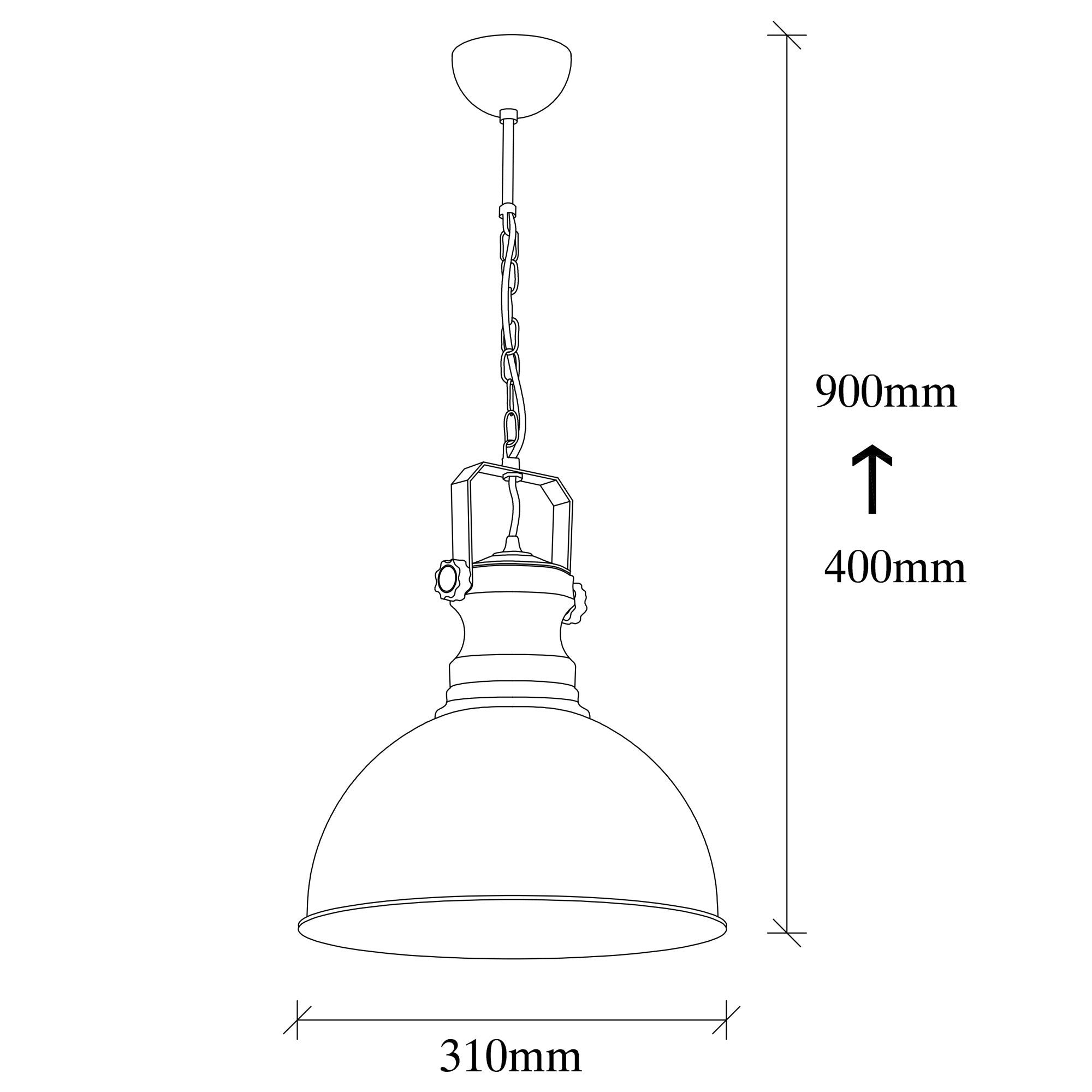 Chandelier Sağlam - 3710 Antique 892OPV1460 3