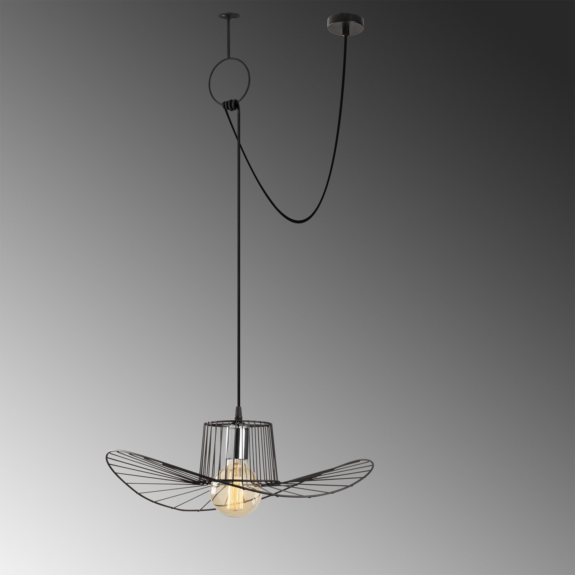 Chandelier Tel - 6726 Black 892OPV1722 4