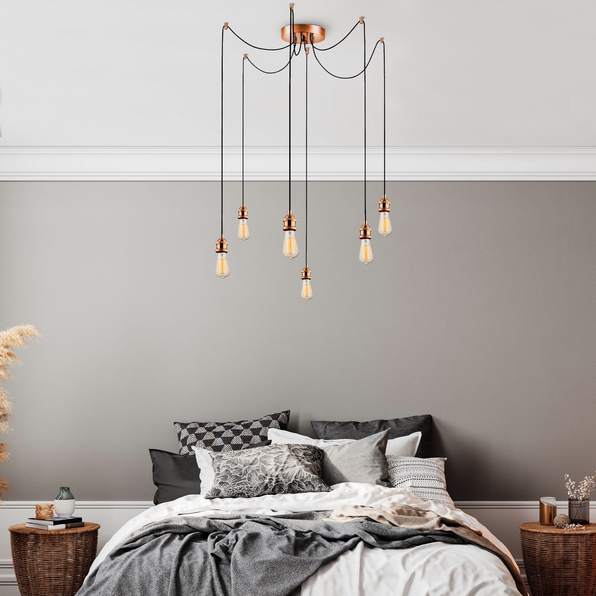 Chandelier Kabluni - MR - 914 Copper 892OPV1804 1