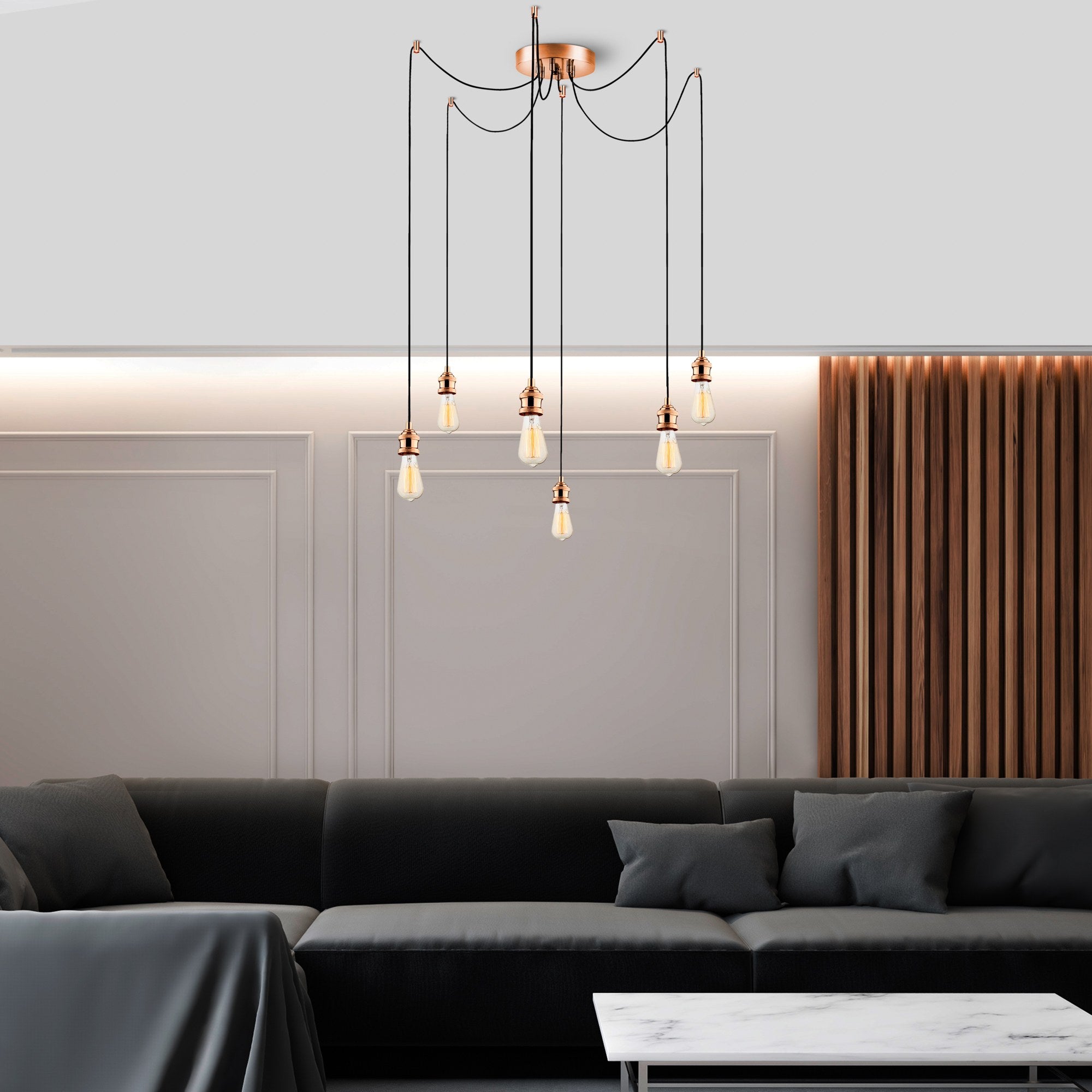 Chandelier Kabluni - MR - 914 Copper 892OPV1804 2