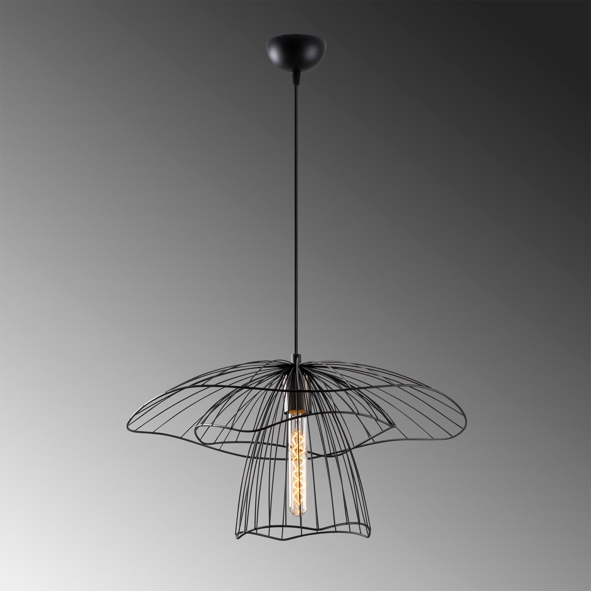 Chandelier Tel - 6504 Black 892OPV1844 5