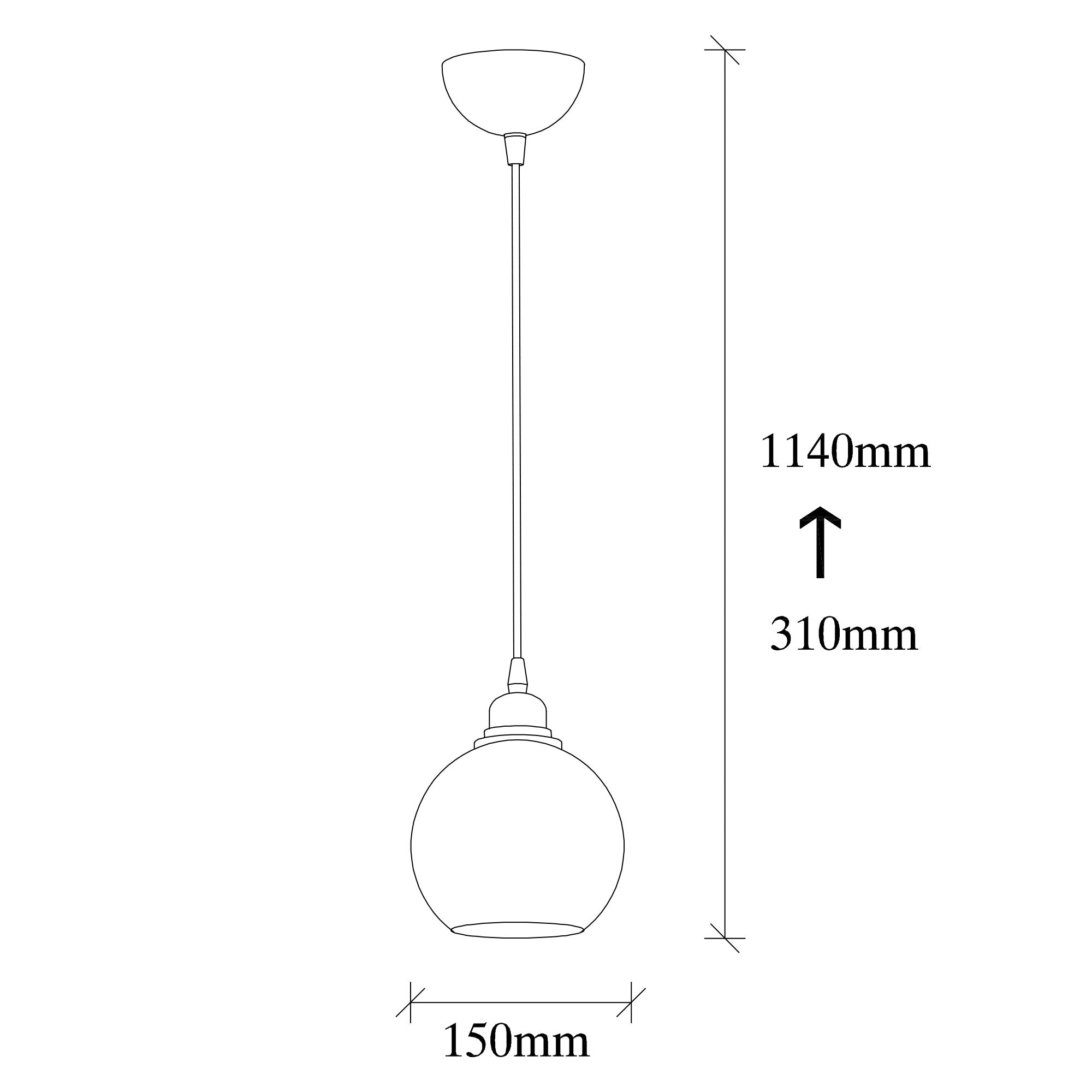 Chandelier Smoked - 010 Fume 892OPV1863 9