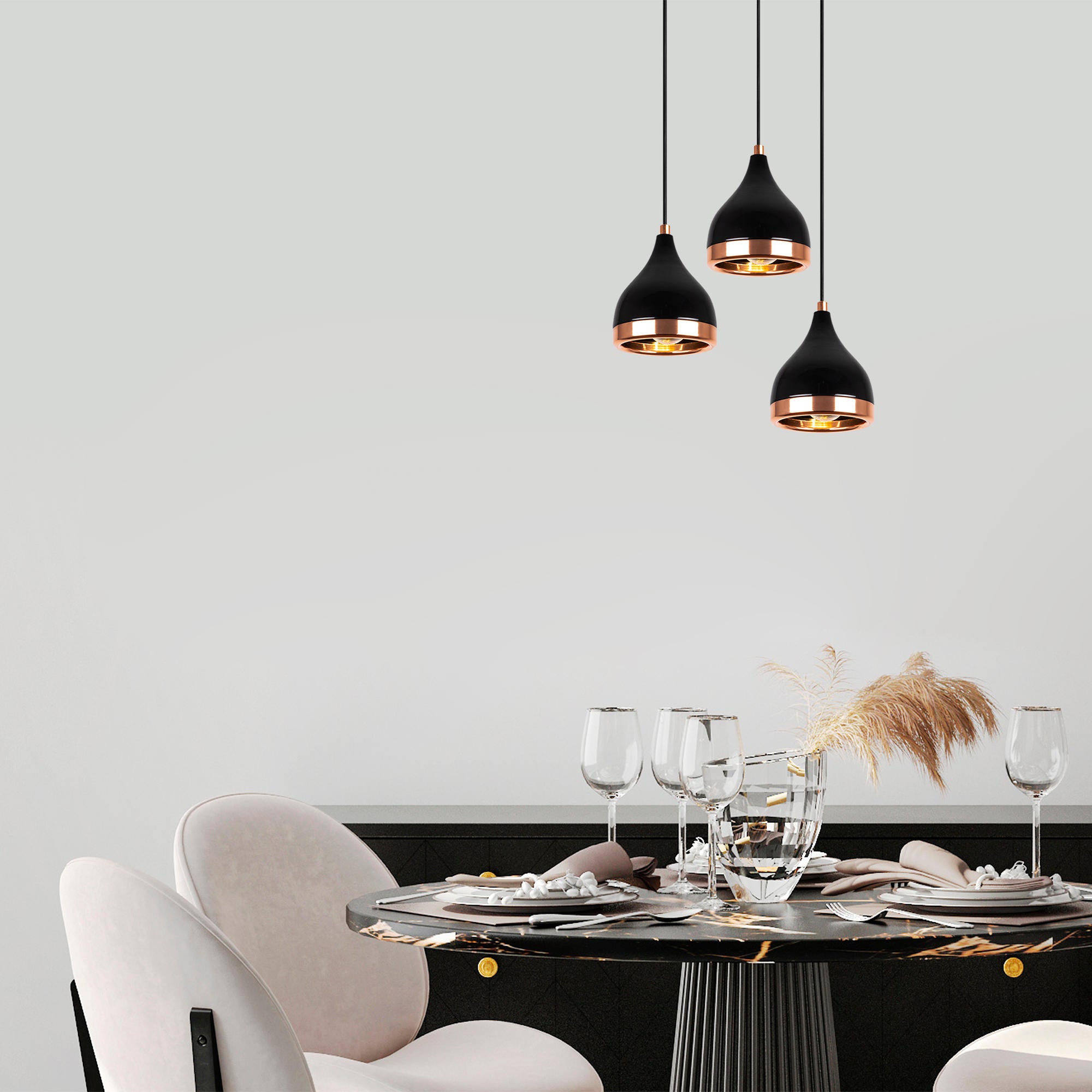 Chandelier Yıldo - 7036 Black
Copper 892OPV1942 1