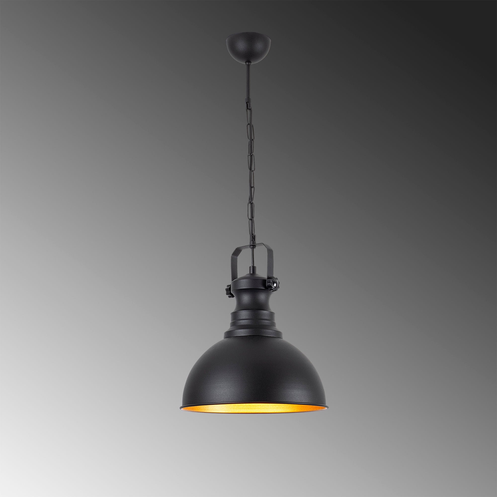 Chandelier Sağlam - 3710 - 1 Black 892OPV1946 6