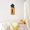 Decorative Wooden Wall Accessory Chıld And Balloons Black 899SKL2156 2