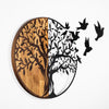 Decorative Wooden Wall Accessory Tree And Birds - 322 Black
Walnut 899SKL2309 6