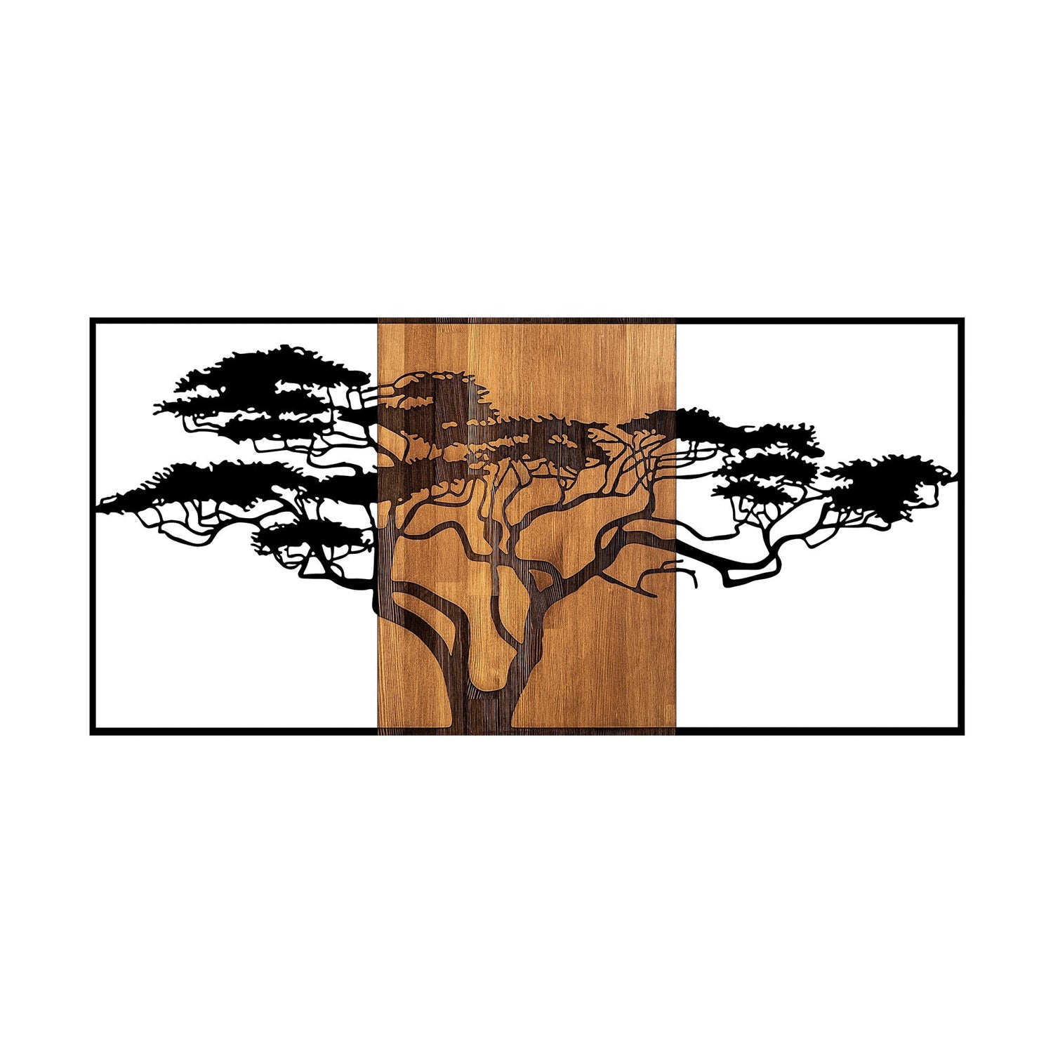 Decorative Wooden Wall Accessory Acacia Tree - 328 Black
Walnut 899SKL2315 5