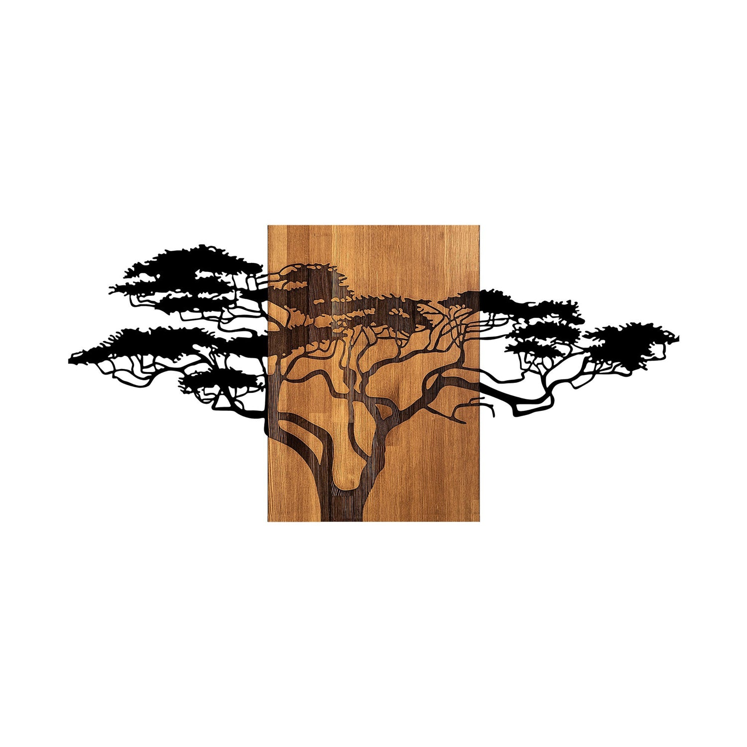 Decorative Wooden Wall Accessory Acacia Tree - 329 Black
Walnut 899SKL2316 5