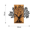 Decorative Wooden Wall Accessory Monumental Tree 2 Walnut
Black 899SKL2408 6