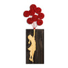 Decorative Wooden Wall Accessory Banksy - 17-1 Walnut
Brown
Red 899SKL2664 8