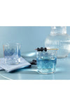 Madame Coco Pierretta Blue Rugs 4-Piece Water Glass Set 380 ml 1