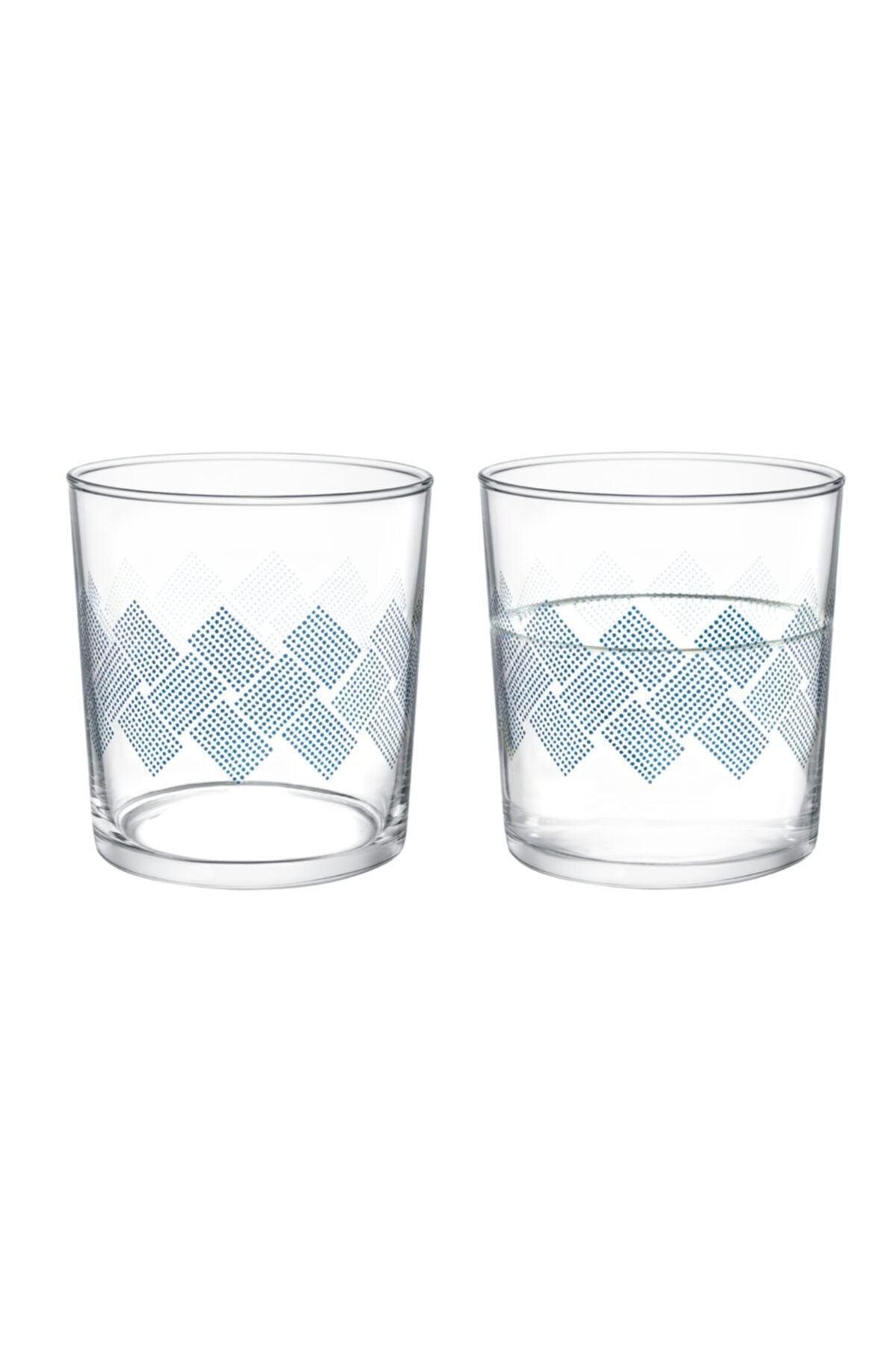 Madame Coco Pierretta Blue Rugs 4-Piece Water Glass Set 380 ml 2