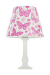 Vivido Abajur Pink Butterfly Pillar Girl's Room Lamp for Bedside Table 2