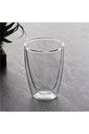 Mimoza Park 2 Piece New Design Double Walled Glass 350ml 2