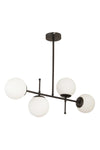 Apliqa Günay 4-Lamp Black Modern Kitchen Dining Table Ceiling Light for Bedroom and Living Room 2