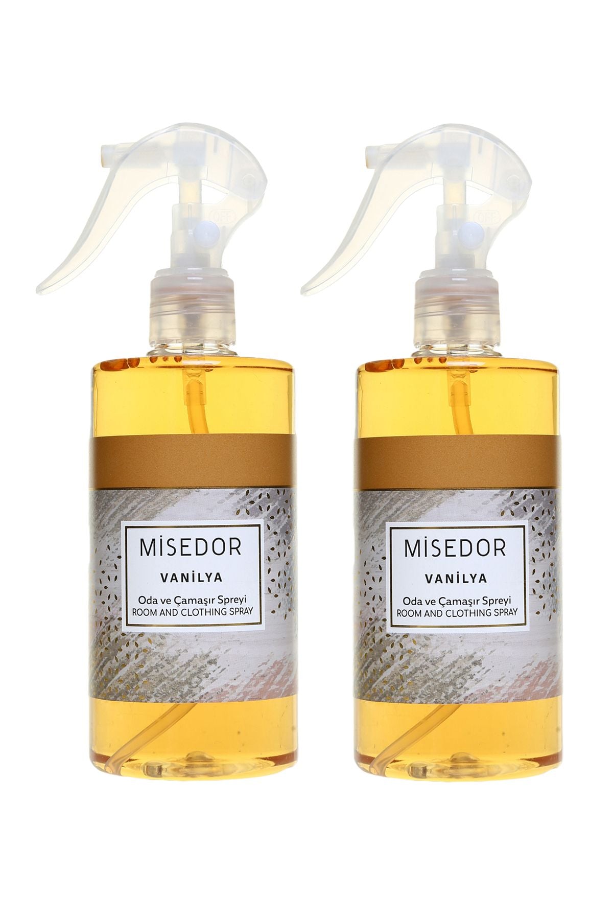 Misedor 2-Piece Set Vanilla Room Fragrance And Laundry Spray 330 ml 1