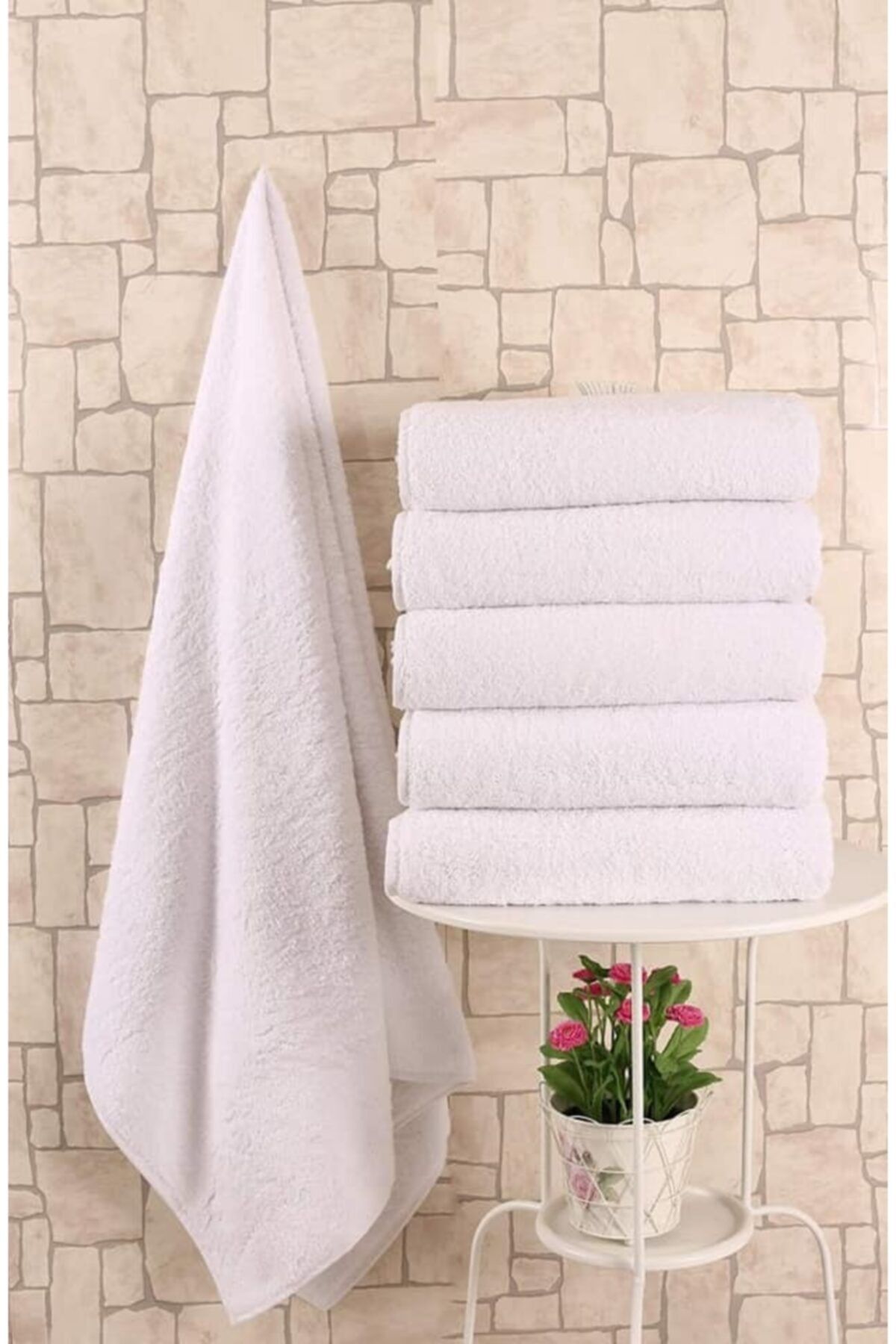 MEŞELİ TEKSTİL Hotel Hand Face Head Towel 50x90 1