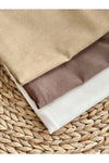 Hestia Home Cushion Cover Pillow Cover With Tassels Linen Cream 40x40 Cm 8