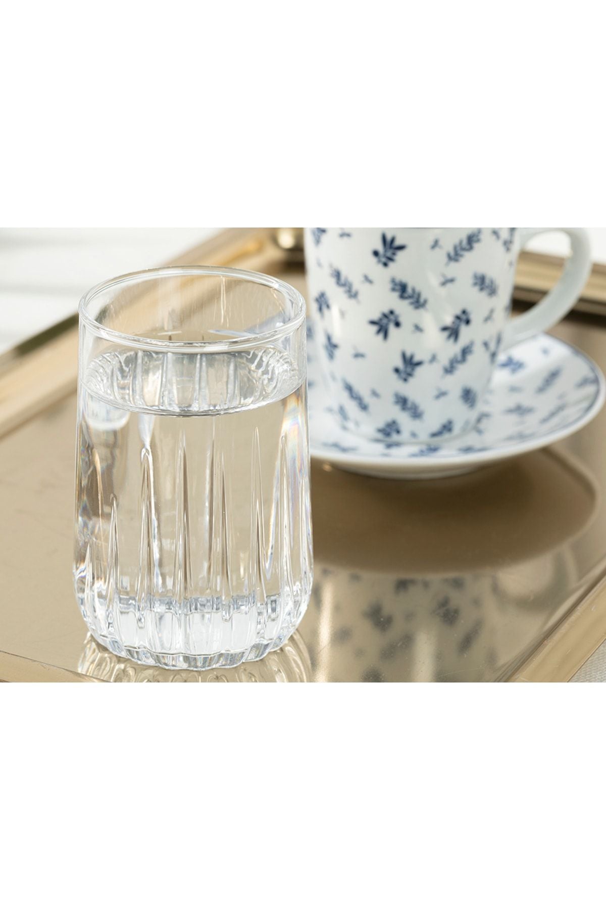 English Home Koza Glass Set of 6 Coffee Side Water Glasses 135 ml 2