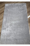 Sarar Lux Post Plush Cut Carpet Runner Non-Slip Washable Fluffy Gray 2