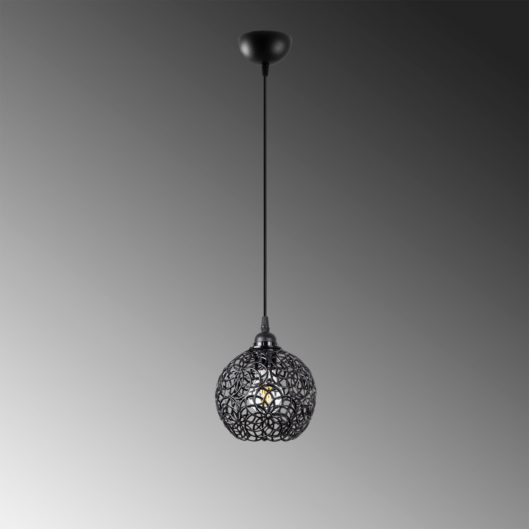 Chandelier Hay - 11875 Black 942FLG1449 4