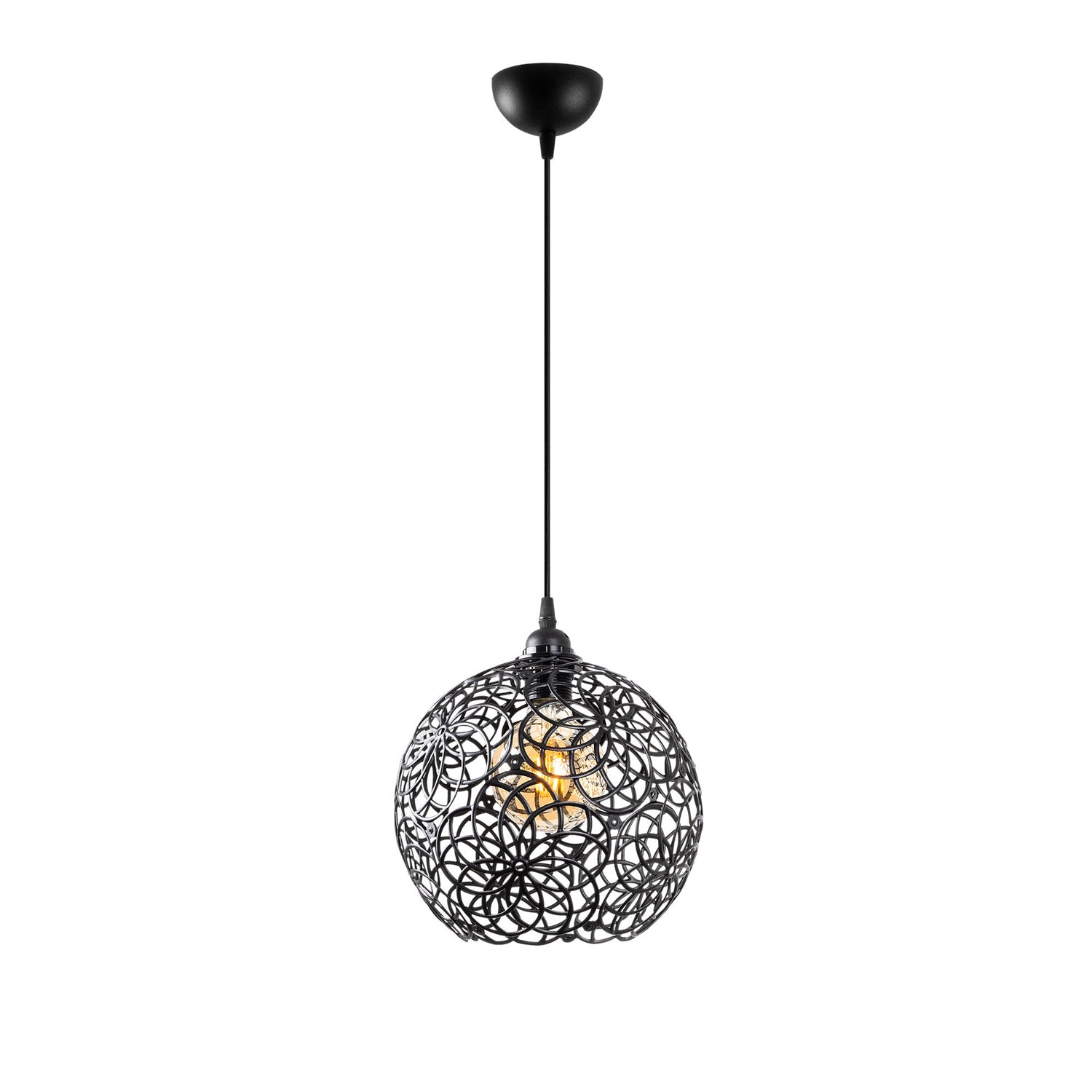 Chandelier Hay - 11880 Black 942FLG1450 5