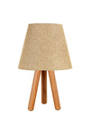 EvLight 3-Piece Chandelier And Wooden Bedside Lamp Kumbeji 2