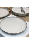 Kütahya Porselen Pearl Mood 27 Cm Cream Serving Plates Set of 6 2