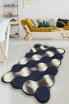 Carpet (80 x 150) Circle - Gold Gold
Dark Blue
Beige 959CHL2299 1