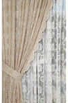 AT Altun Tekstil French Knit Single Panel Sheer Curtain 1