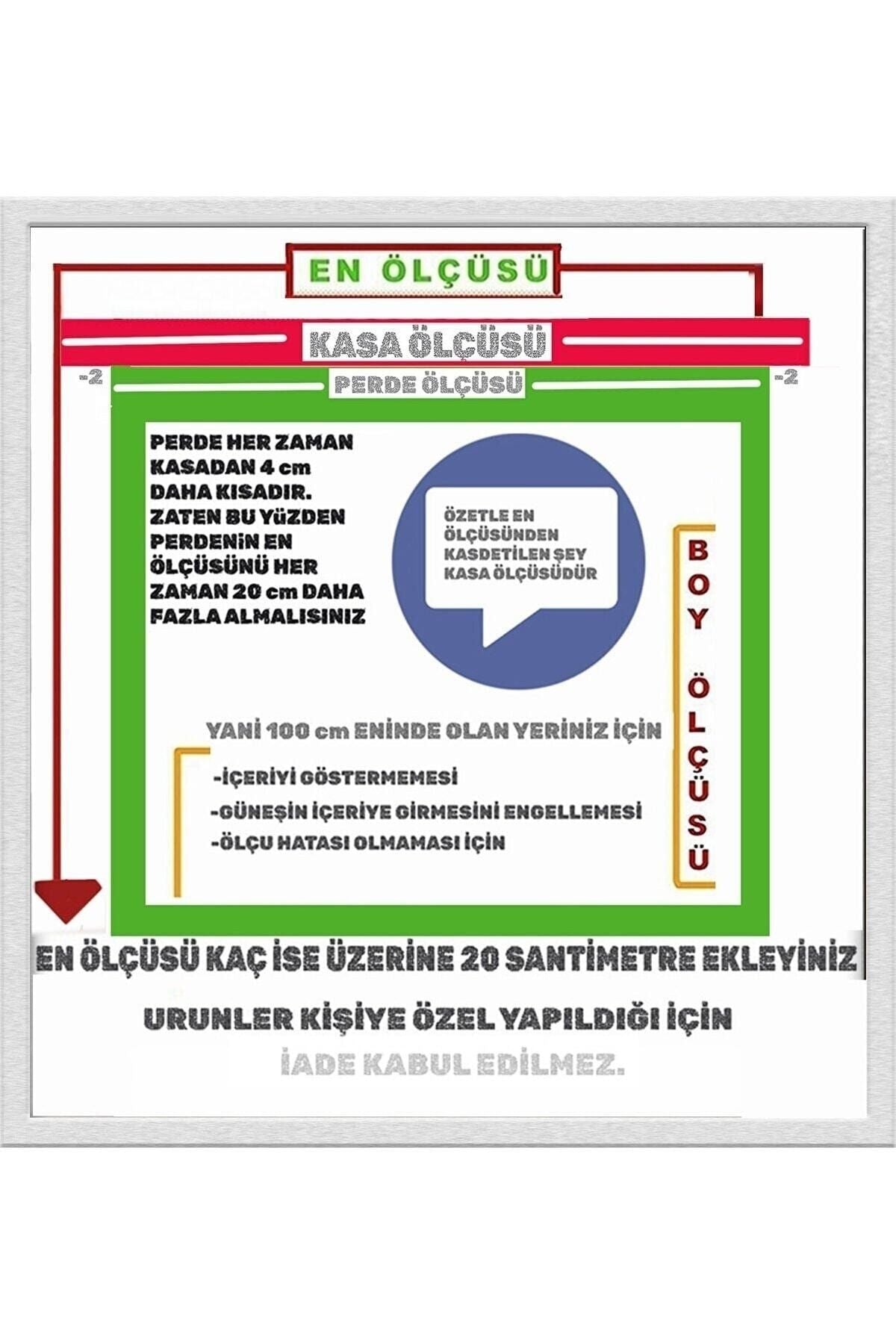 BRILLEX B&s Goods Stor Perde Ekru Renkli - Güneşlik Perde - Ev, Ofis - Kaliteli Kumaş – Etek Dilimsiz Ecr 7