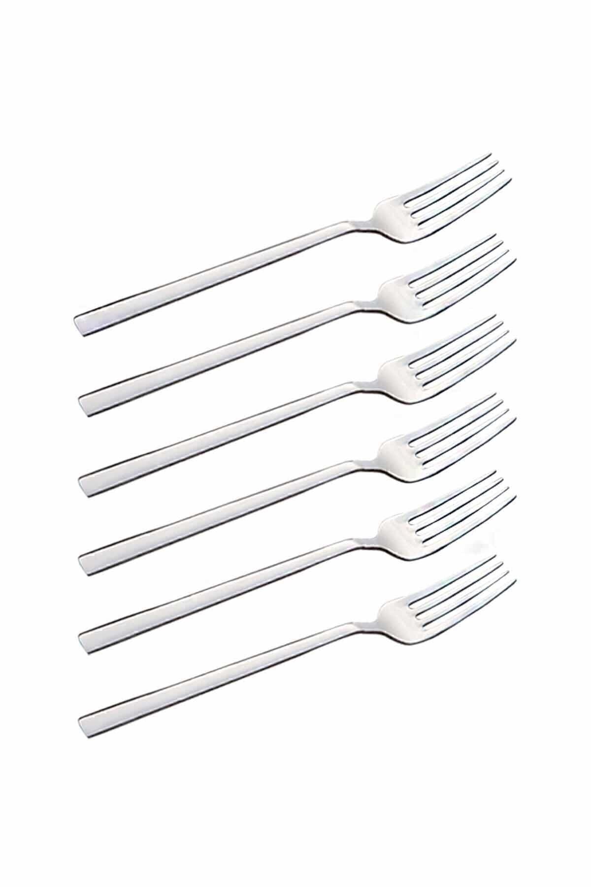 Felix Express 6-Piece Stainless Steel Dessert, Fruit, and Breakfast Fork Set 1