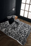 Cote Blanc Zebra 100% Cotton Double Duvet Cover Set 2